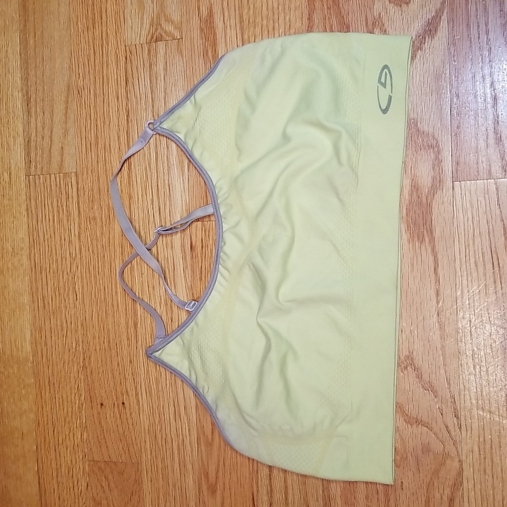 Champion Yellow Sports Bra